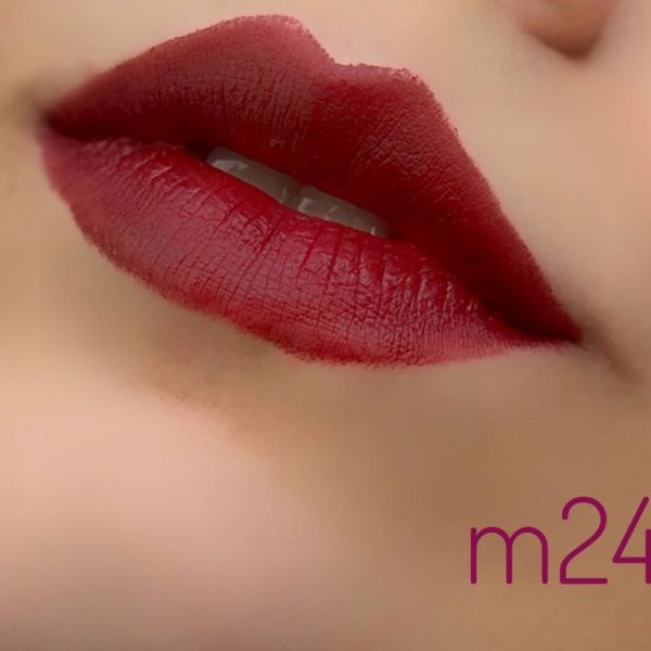 رژ لب گیاهی رنگ بنفش مات کد M24